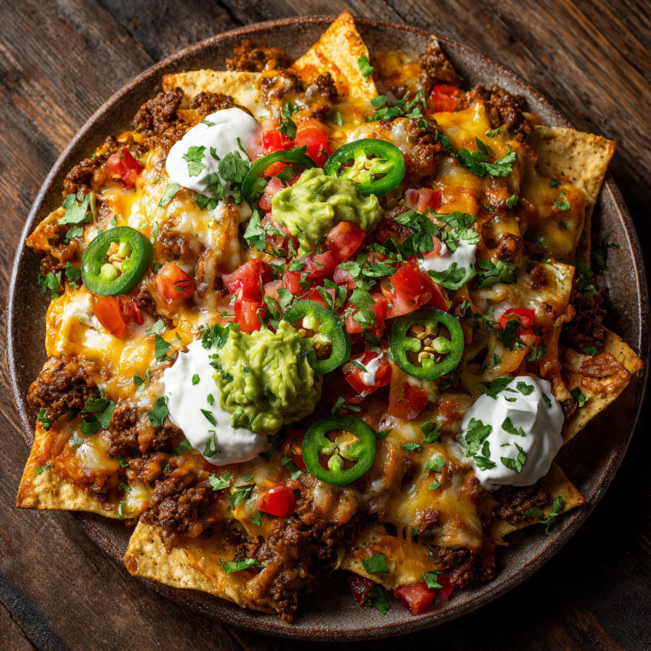 Beef Nachos Supreme